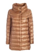 Piumino lungo collezione Iconico beige