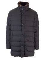 Blazer in microfibra Millionaire blu navy