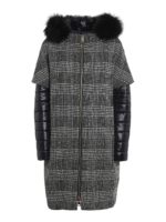 Piumino motivo principe di Galles