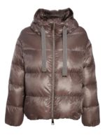 Piumino trapuntato lilla