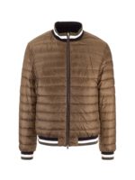 Piumino reversibile verde