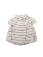 Piumino senza maniche beige