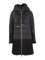 Cappotto imbottito in tessuto tecnico