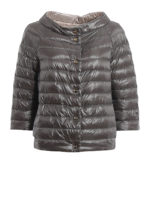 Piumino reversibile in nylon trapuntato