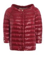 Piumino ultraleggero Elsa rosso