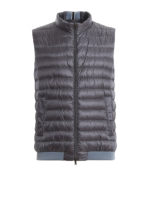 Gilet imbottito con zip