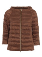 Piumino in lino con lurex