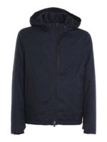 Piumino in grisaglia melange