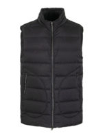 Gilet in nylon trapuntato imbottito