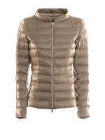 Piumino lucido trapuntato