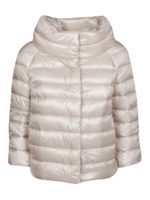 Piumino Sofia in nylon beige chiaro