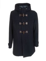 Montgomery blu con cappuccio