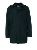 Impermeabile con spacco dietro