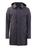 Cappotto tecnico con cappuccio