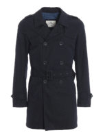 Trench blu della Rain Collection