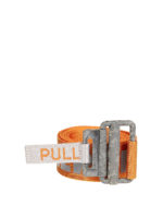 Cintura in nylon con scritta catarifrangente