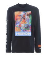 T-shirt a manica lunga con stampa