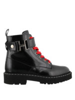 Anfibi in pelle spazzolata