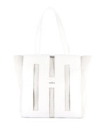 Shopper Bi-Bag in canvas e pelle