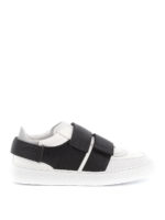 Sneaker H365 in pelle con bande in velcro