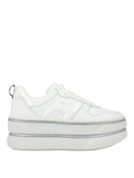 Sneaker H449 in pelle e vernice