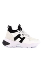 Sneakers Interaction con linguetta nera