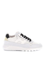 Sneaker Interactive in pelle e paillettes