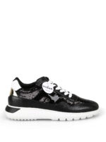 Sneaker Interactive in paillettes e pelle