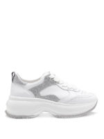 Sneaker Maxi I Active in pelle con glitter