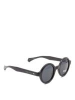 Occhiali da sole tondi neri