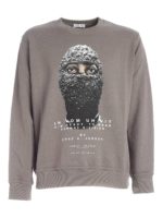 Felpa Black Mask Runw grigia