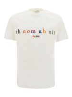 T-shirt con logo multicolor