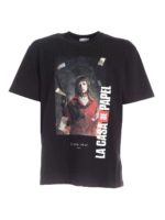 T-shirt Tokio Money Burn nera