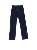 Pantalone in corduroy blu