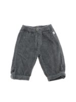 Pantalone grigio in corduroy
