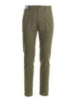 Pantaloni in tela di cotone