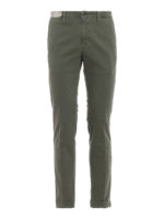 Pantaloni Slacks verdi