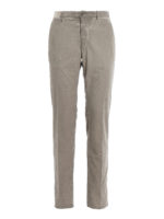 Pantaloni chino Slacks in vellutino