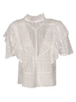 Blusa Tizaina bianca