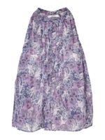 Gonna in cotone stampa floreale