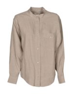 Camicia Nauru in lino beige