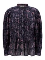 Camicia in cotone motivo paisley