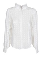 Top Terzali ricamato bianco