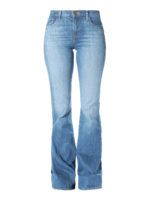 Jeans a zampa slavati