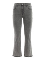 Jeans Selena crop a vita alta