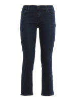 Jeans crop Selena in denim ecologico