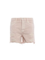 Shorts Ivy in denim con strappi