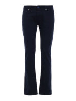 Pantaloni in twill di cotone blu