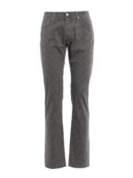 Pantaloni stampati modello jeans