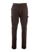 Pantalone marrone scuro con tasche